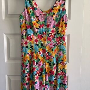 Express Floral Sleeveless Romper